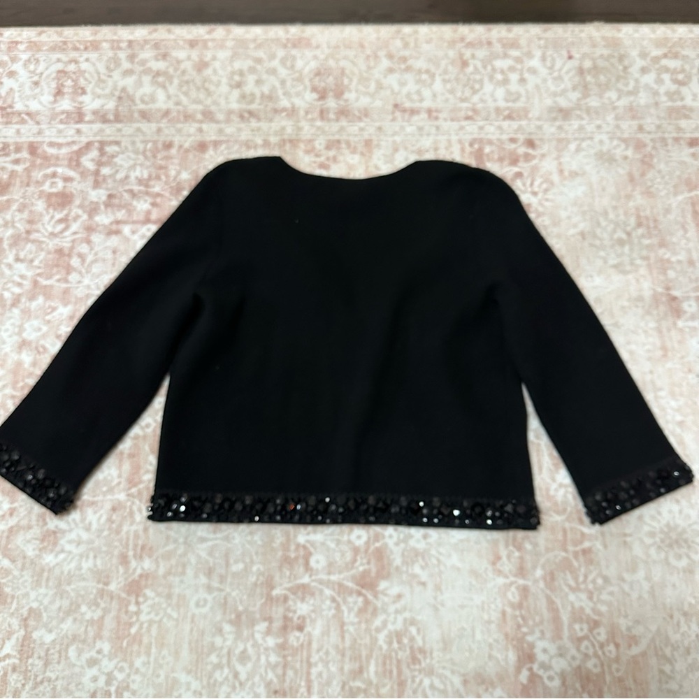 NWT Ann Taylor Merino Wool Crystal Cardigan - Picture 12 of 14